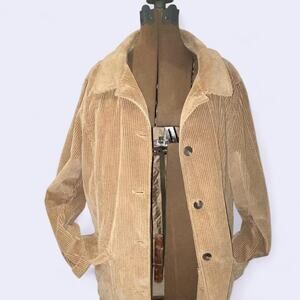 Vintage L.L. Bean tan corduroy jacket